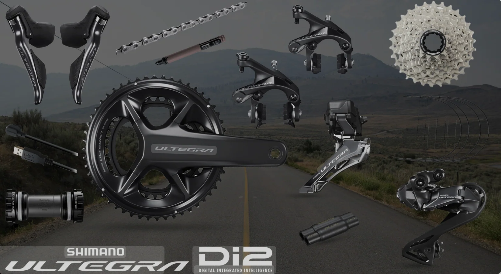 FD-R8050, Ultegra Di2, Brazed On Type - Image 2