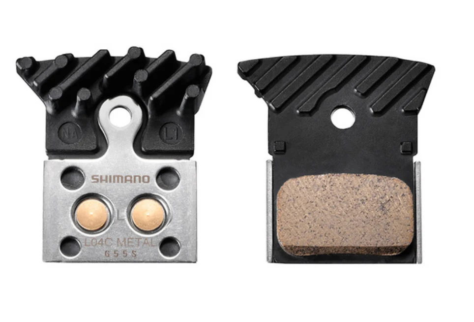 L04C Disc Brake Pad-Metal W/Fin & Spring - Image 3