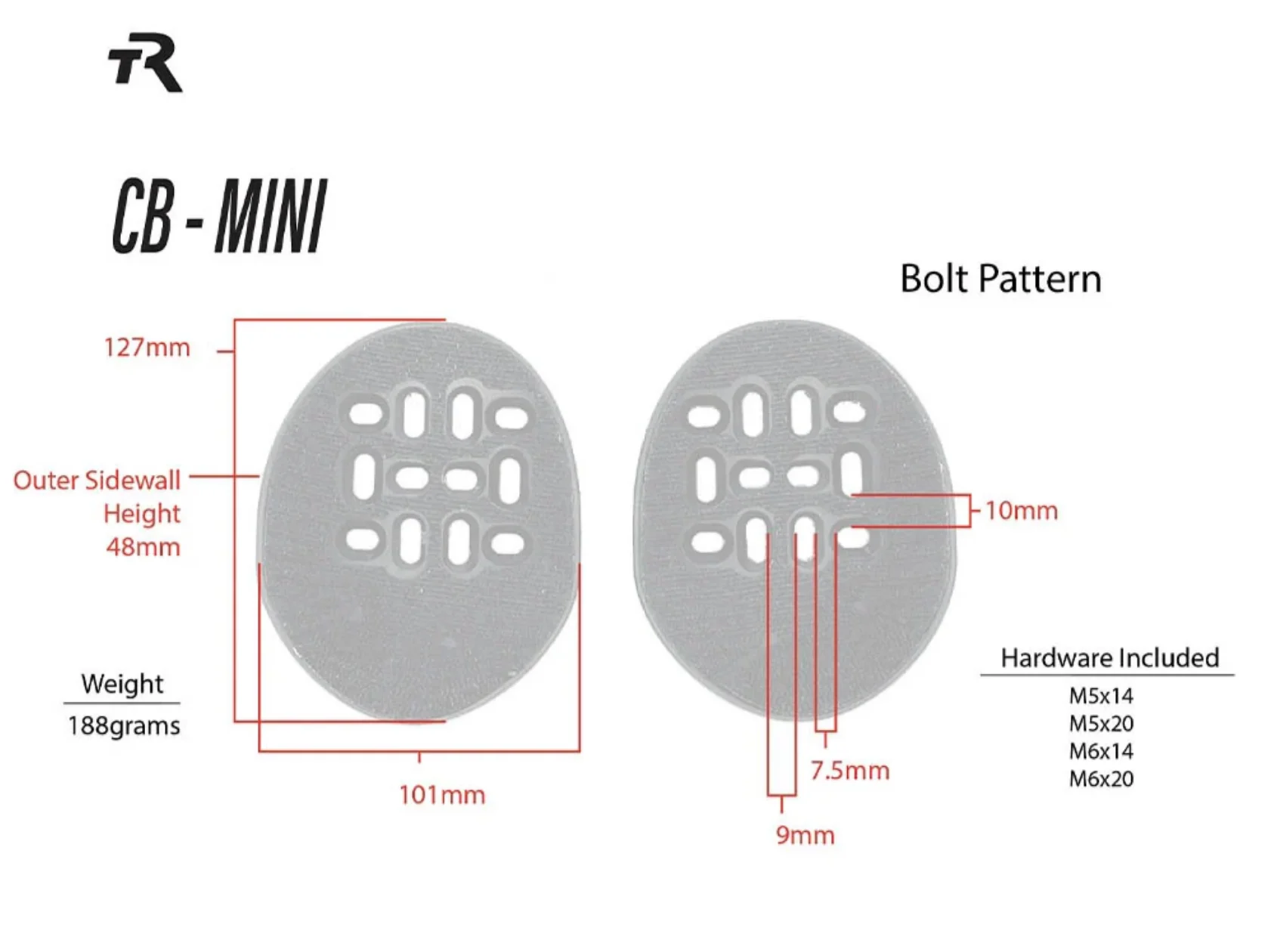 Mini Closed Back Arm Cups - Image 5