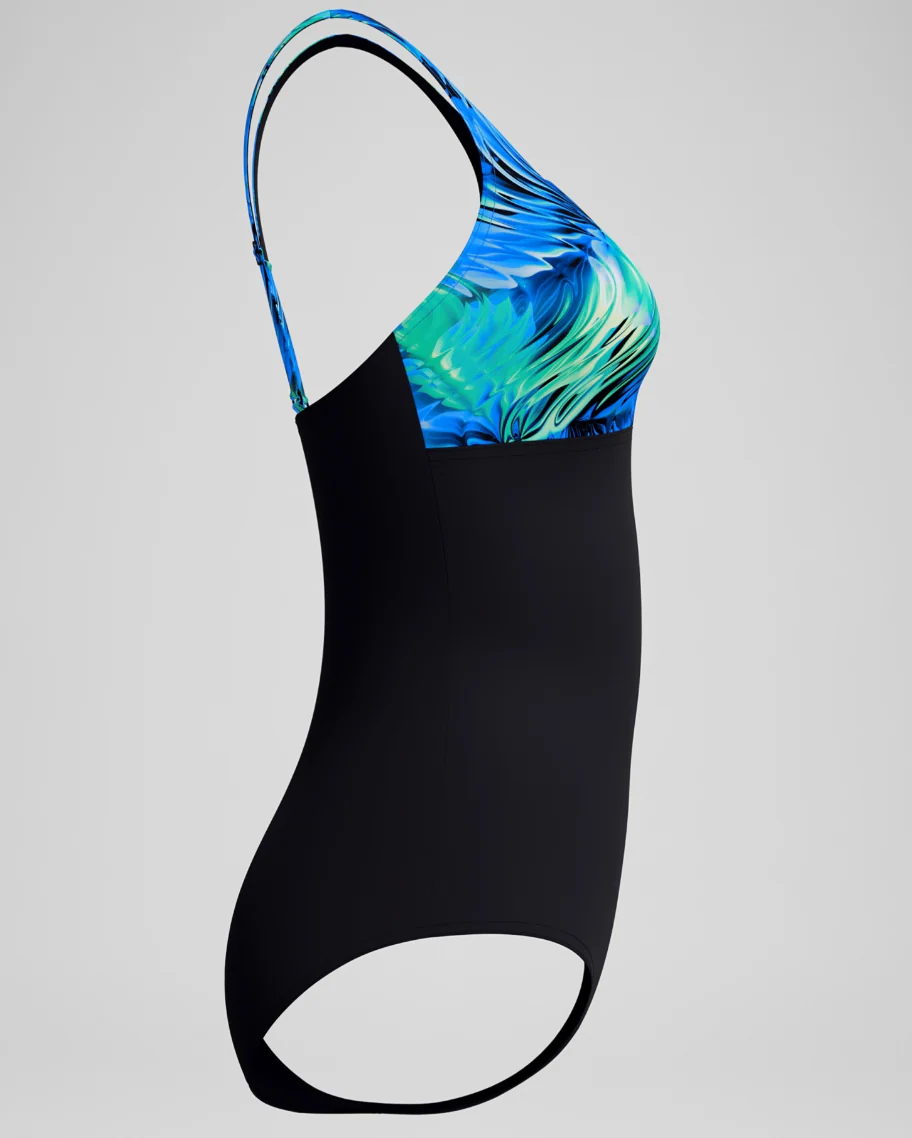 Printed Block Square Neck - Image 4