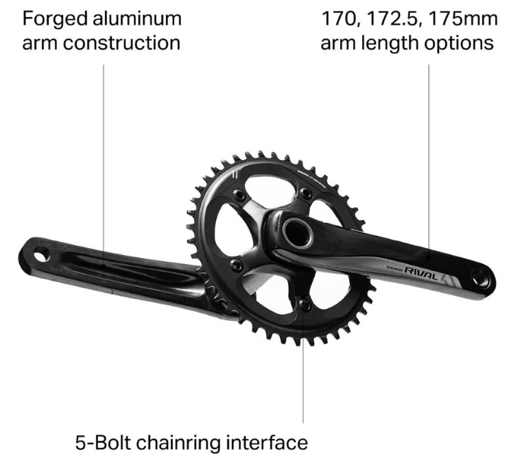 Rival 1 Crankset - Image 3