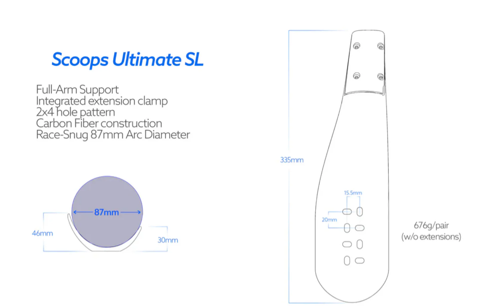 Scoops Ultimate SL Arm Cups - Image 6