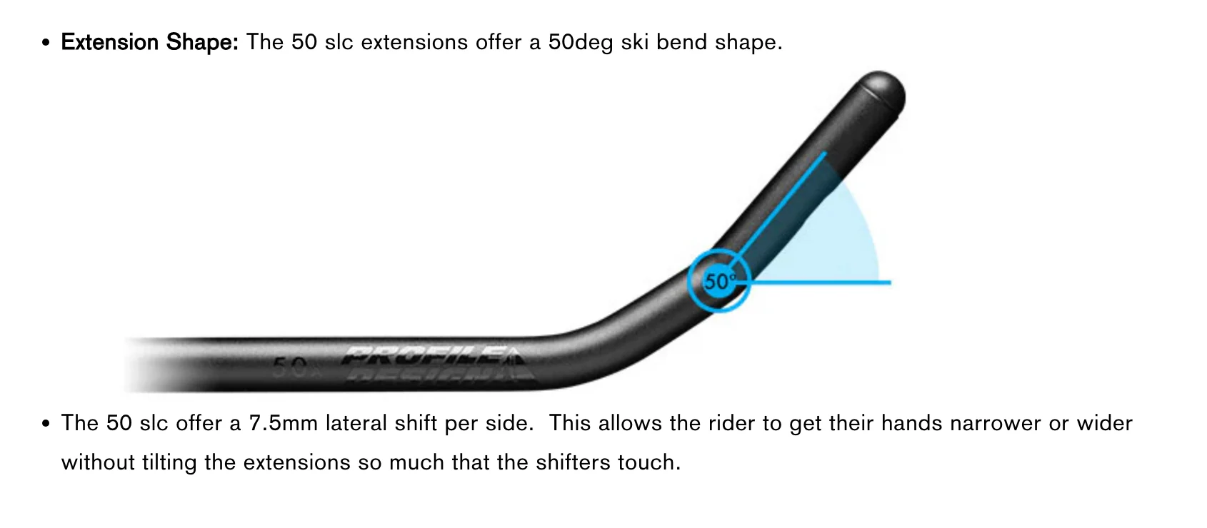 Supersonic Ergo+ 50 SLC Aerobar - Image 7