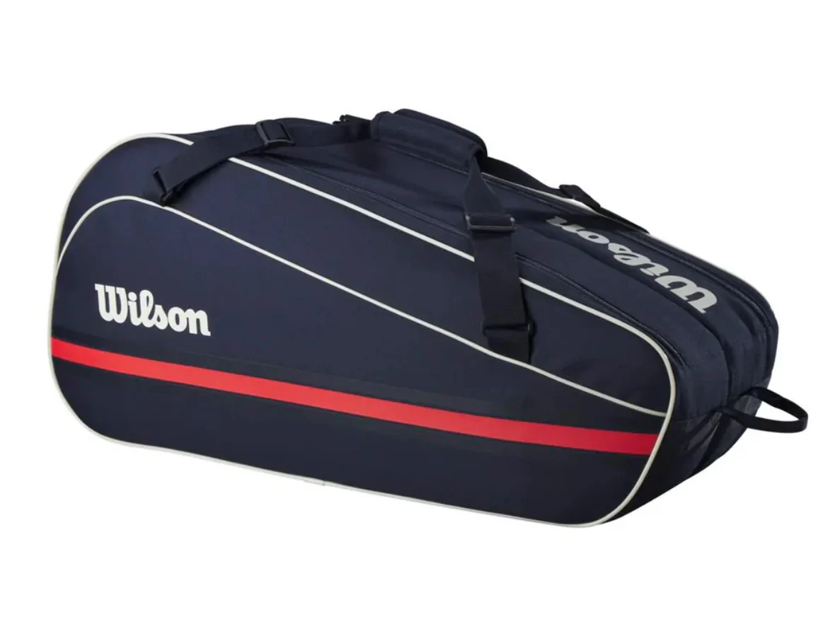 Team 6 Pack Racquet Bag Navy - Image 3