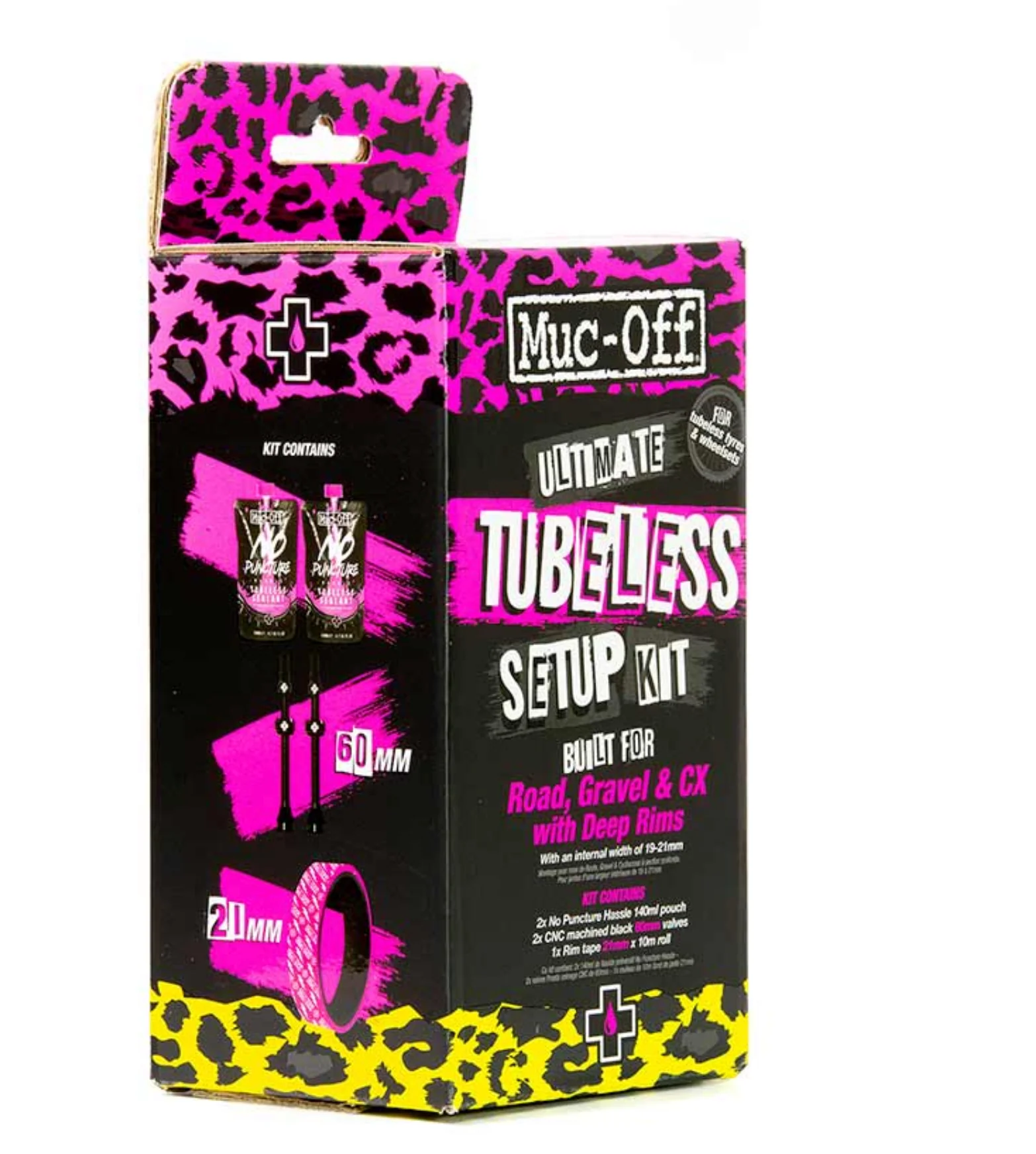 Ultimate Tubeless Setup Kit Road 60mm - Image 2