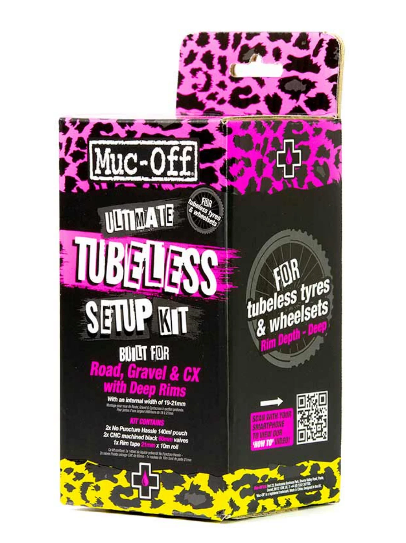 Ultimate Tubeless Setup Kit Road 60mm - Image 3
